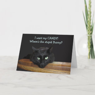 Garde forestière "où est la carte de Pâques du