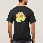 Garde la T-shirt de Dieu (Dos)