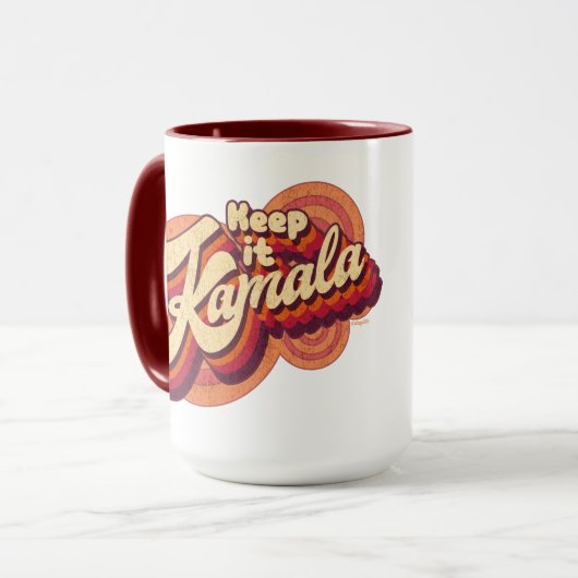 Garde-le Kamala mug (Devant gauche)