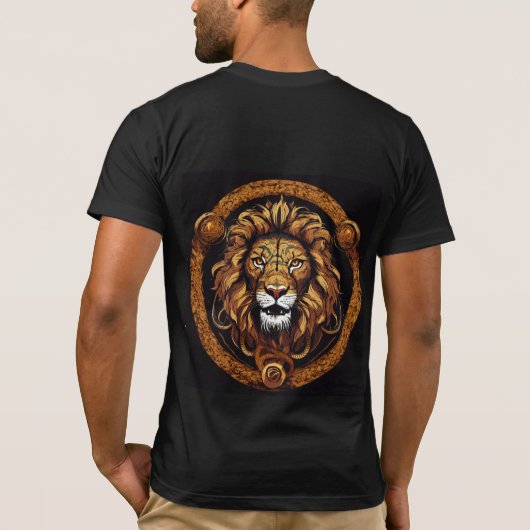 Garde majestueuse : Collection de T-shirts de Lion (Dos)
