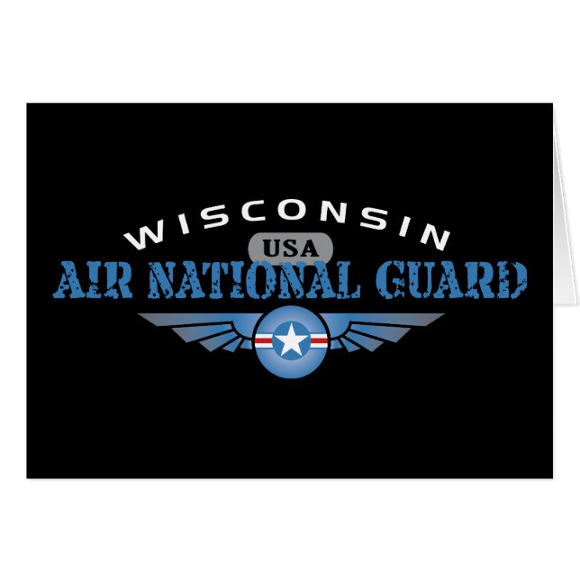 Garde nationale aérienne du Wisconsin (Devant horizontal)