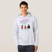 Garde NEPA Drôle Sweat à capuche (Devant entier)