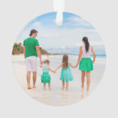 Garde photo de vacances de plage 2 Noël tourné (dos)