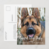 Garde photo personnalisée Faire-part de grossesse (Devant / Derrière)