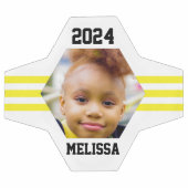 Garde-photo personnalisée Stripes jaunes (Plat)