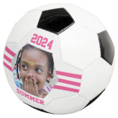 Garde-photos personnalisée en bandes roses (3/4)