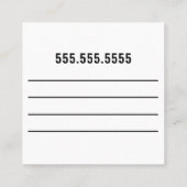 GARDE POUR ANIMAUX | Chien Walker Pet Sitter Carte (Dos)