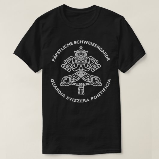 Garde suisse du Vatican Guardia Svizzera Tshirt (Design devant)