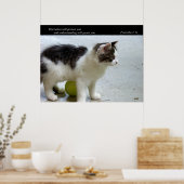 Garde-toi (Chat) Beaux-Arts Impression (Cuisine)