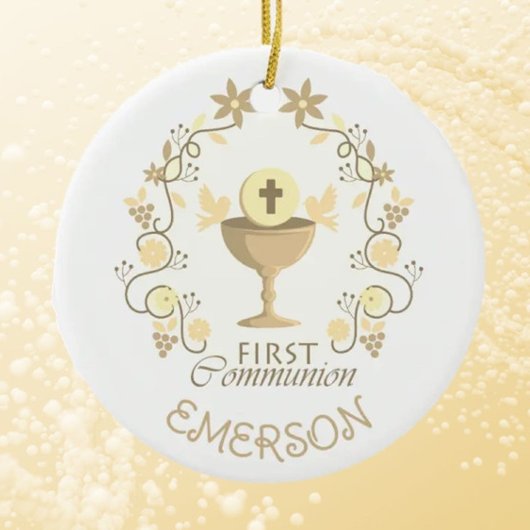 Garde-toi ! Première communion ornement personnali