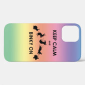 Garde ton calme et Binky sur coque iPhone 12 (arc- (Verso (horizontal))