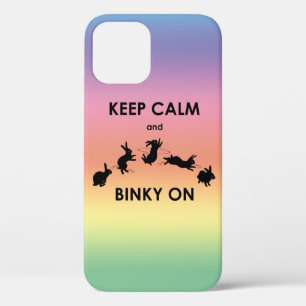 Garde ton calme et Binky sur coque iPhone 12 (arc-