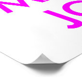 Garde ton calme et épouse Jean impression (Coin)