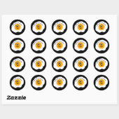 Garde Ton Côté Soleil En Haut ! Autocollant (Feuille)