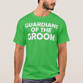 Garde van de vrijgezellenpartij t-shirt