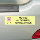 GARDE VERKOOP - bumpersticker (Op auto)