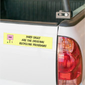 GARDE VERKOOP - bumpersticker (Op Truck)
