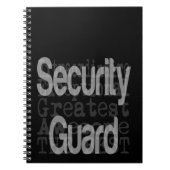 Garde voor veiligheid notitieboek (Voorkant)