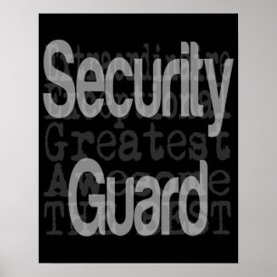 Garde voor veiligheid poster