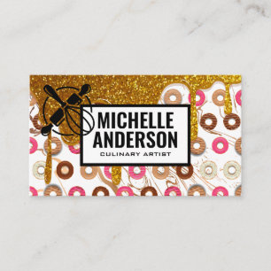 Gardeer Donuts Bakker Winkel Visitekaartje