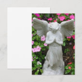 Garden Angel Carte de remerciements (Devant / Derrière)