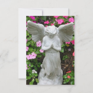 Garden Angel Carte de remerciements