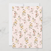 Garden Baby in Bloom Baby shower Invitation (Dos)