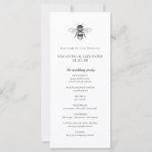 Garden Bee Ceremony Programma (Voorkant)