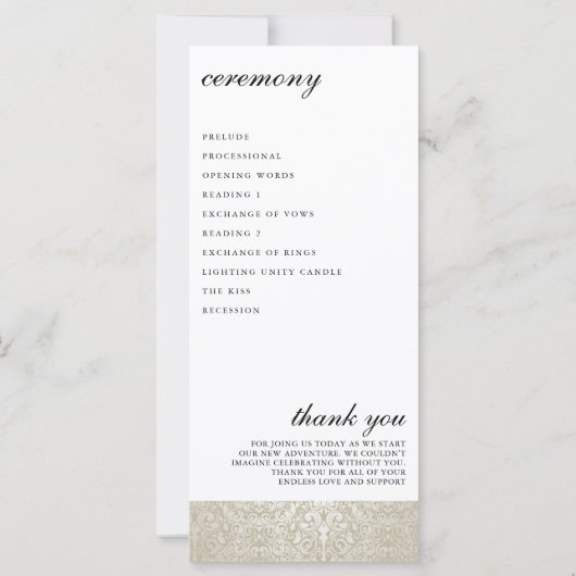 Garden Bee Ceremony Programme (Dos)