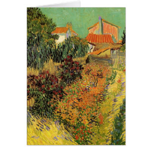 Garden Behind a House par Vincent van Gogh