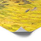 Garden Behind a House van Vincent van Gogh Poster (Hoek)