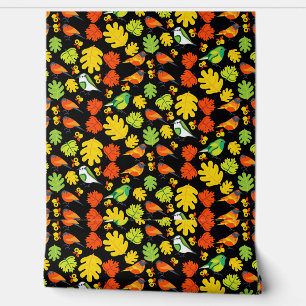 Garden Bird Home Decor Print Behang