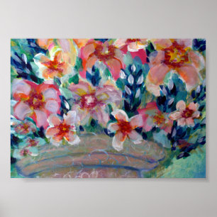 Garden Bouquet schilderen op Canvas Art Poster