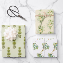 Garden Bouquets en Topiary Inpakpapier Vel