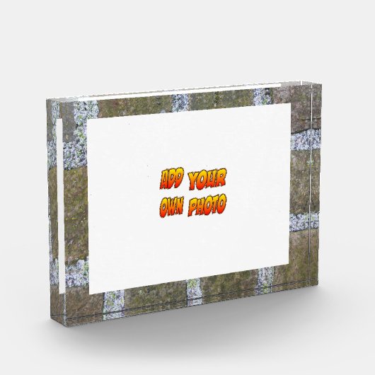 Garden Bricks Afbeelding Cust. Fotoblok (Links)