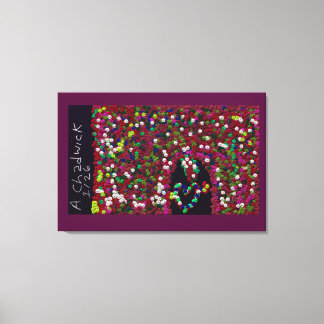 Garden Canvas Afdruk