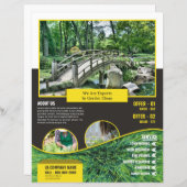 Garden Care Service Flyer Template (Voorkant / Achterkant)