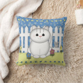 Garden Cat Pillow Kussen (Deken)