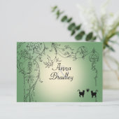 Garden Cats RSVP avec enveloppes (Debout devant)