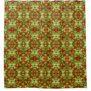 Garden Cherry Tomates Natuur Pattern Douchegordijn