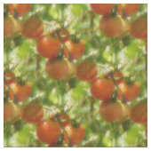 Garden Cherry Tomates Natuur Pattern Stof (Close Up)