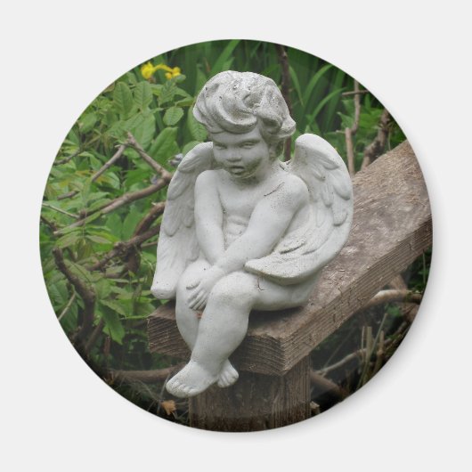 Garden Cherub Magneet (Voorkant)