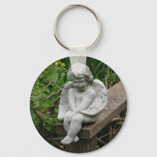 Garden Cherub Sleutelhanger