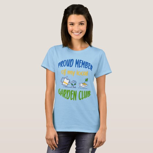 Garden-clublid T-shirt (Voorkant volledig)