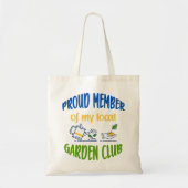 Garden-clublid Tote Bag (Voorkant)