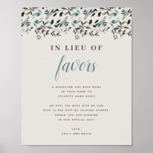 Garden Crest Eggshell Het liefdadigheidsfonds Poster