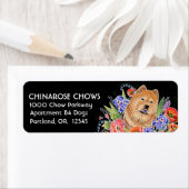 GARDEN DANCE CHOW - Retourner l'adresse Étiquettes (En situation)