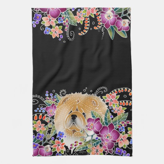 GARDEN DANCE CHOW - Serviettes de cuisine (Vertical)