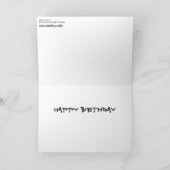 'Garden Dance' Schilderen op een Bedankkaart (Binnen)