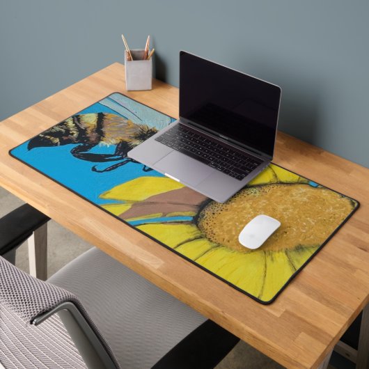 'Garden Dance' Schilderen op een Bureaumat (Kantoor 2)